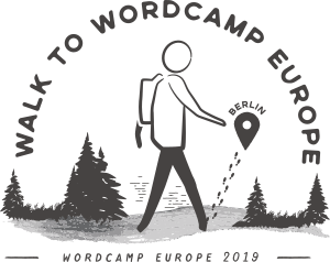 Walk to WordCamp Europe logo